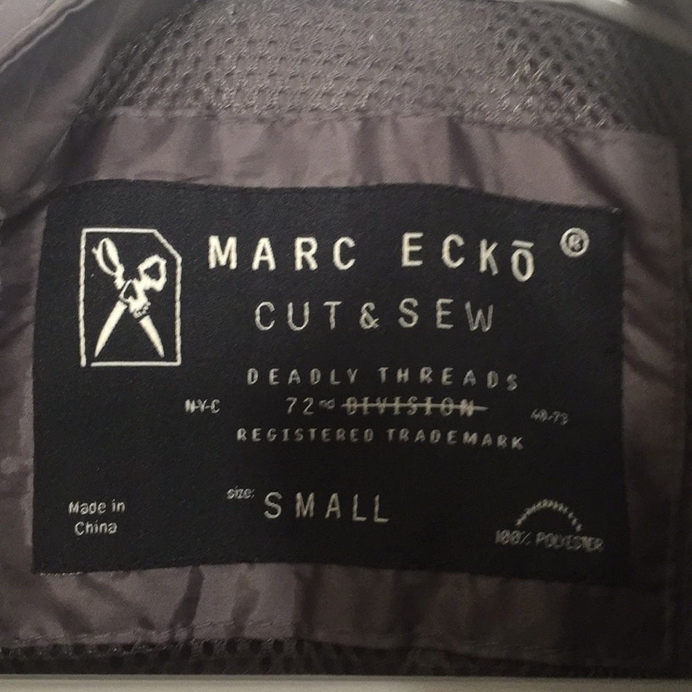 Marc Ecko Gray Jacket Polyester - image 2